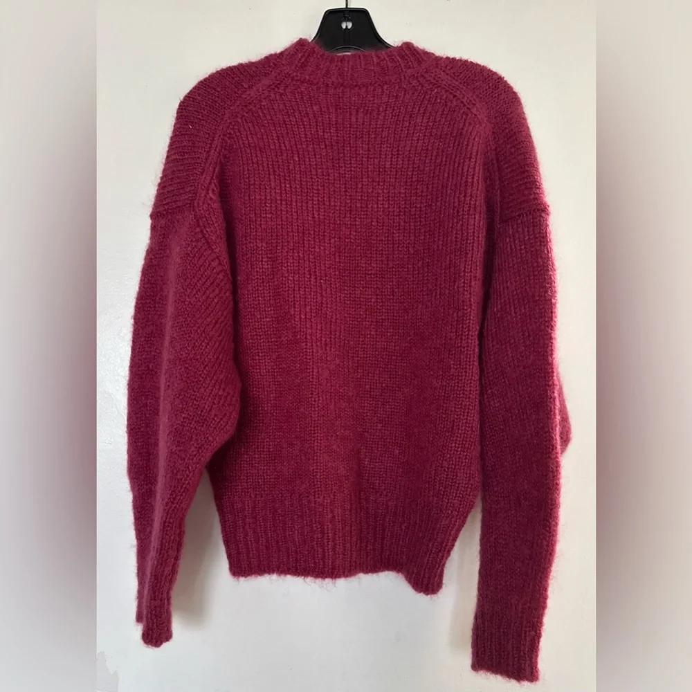 Isabel Marant Elise Blouson Sleeve Sweater
In Raspberry - Picture 3 of 7